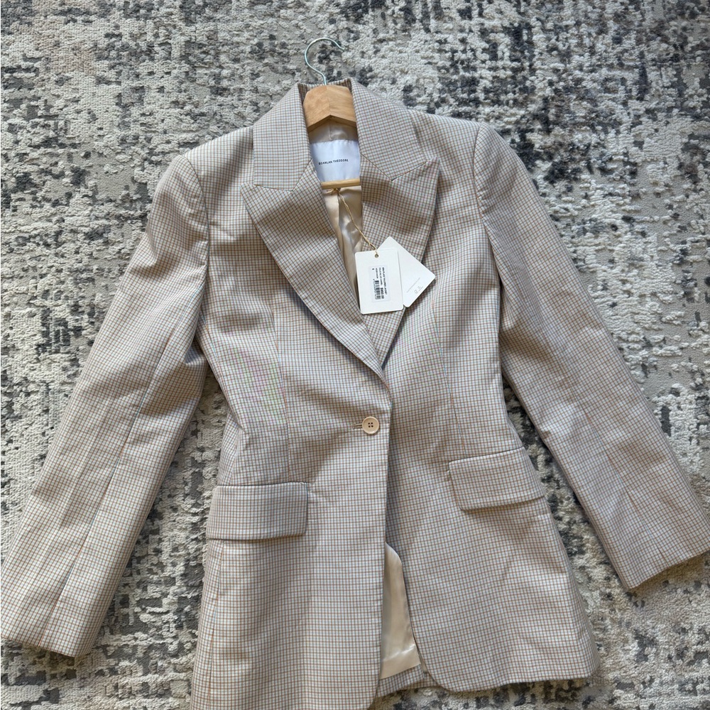 Scanlan Theodore Tan Skirt Elegant Design